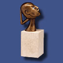 Bronze sur socle - ANTIGONE